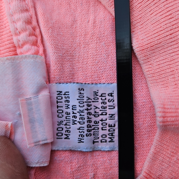 L.A. Gear Vintage Pink Cropped Graphic Tee One Size - Picture 4 of 12